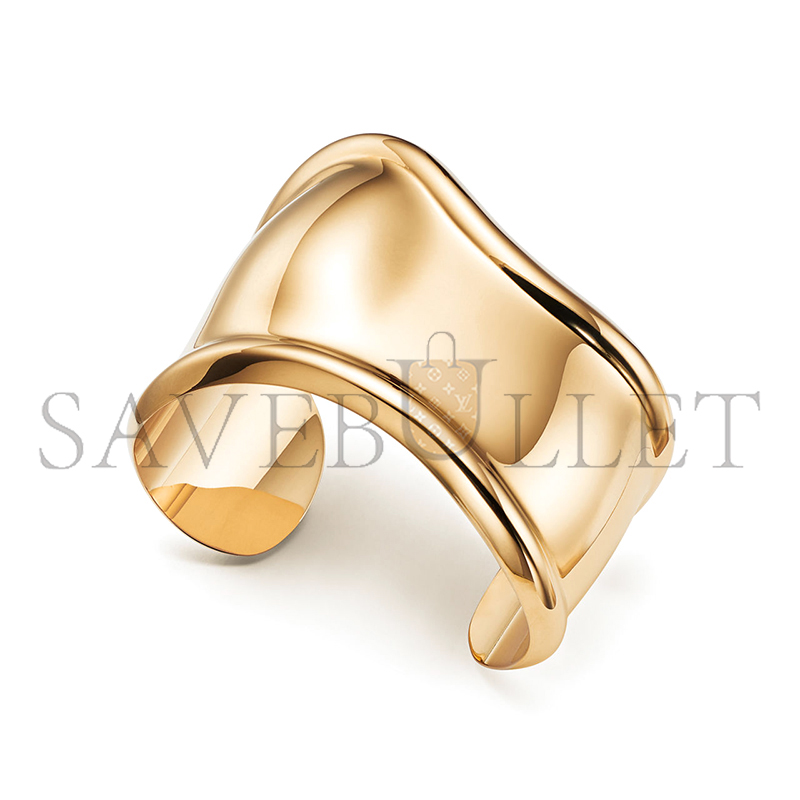 TIFFANY ELSA PERETTI® LARGE BONE CUFF IN 18K GOLD 69147119
